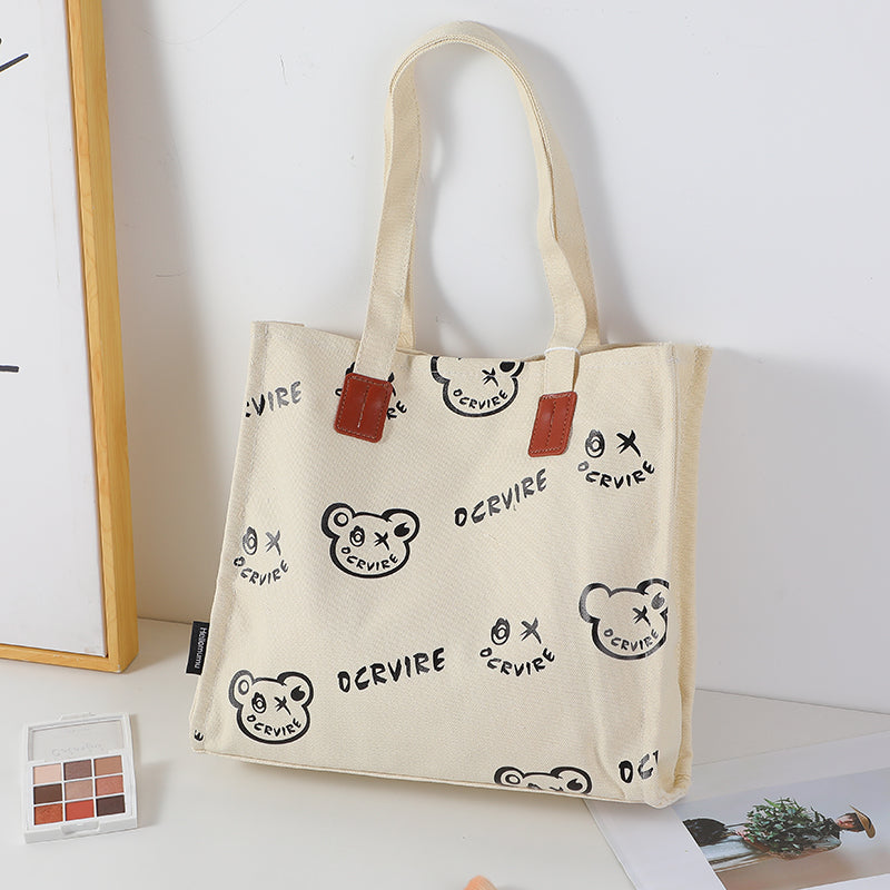 Borsa a tracolla Little Monster - bianco sporco