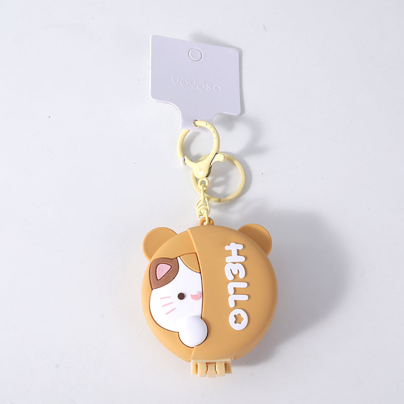 Portachiavi specchio vanità - gattino