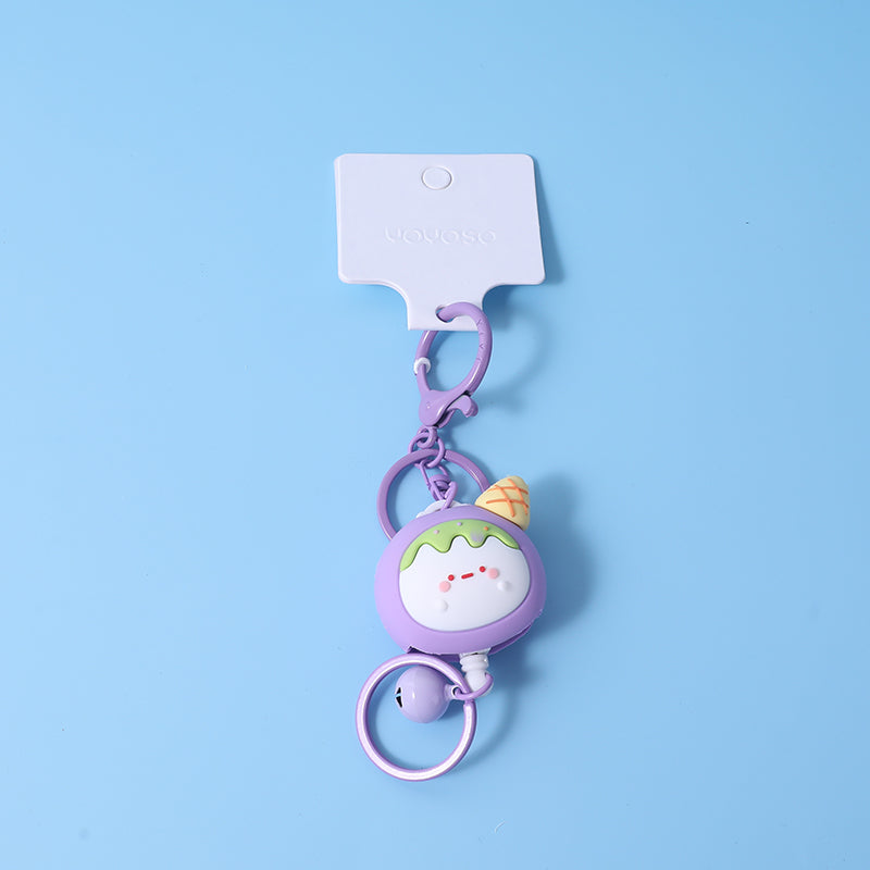 Catena portachiavi con fibbia a strappo - gelato