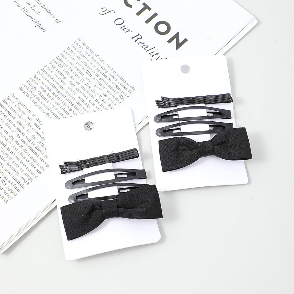 Delicata spilla per capelli a forma di papillon - 4 pz