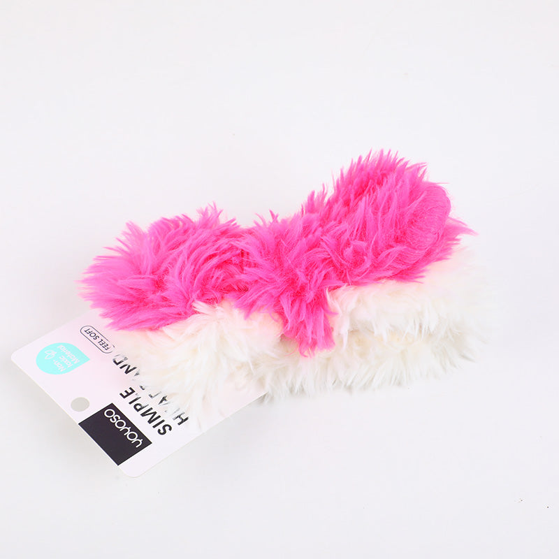 Fascia per capelli semplice a tinta unita