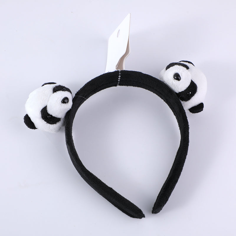 Serie YOYO Panda, simpatico panda 3D per capelli