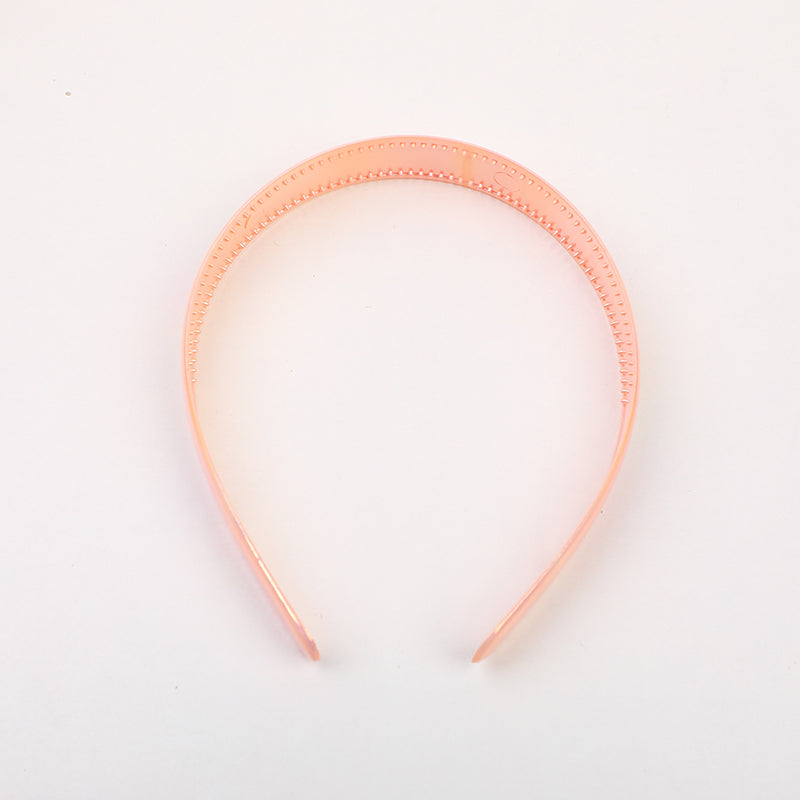 Cerchietti per capelli in acrilico con placcatura twist