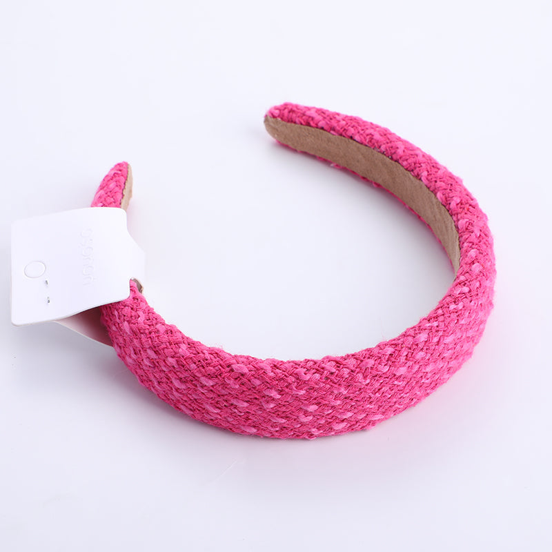 Elastici per capelli in tessuto elegante rosa