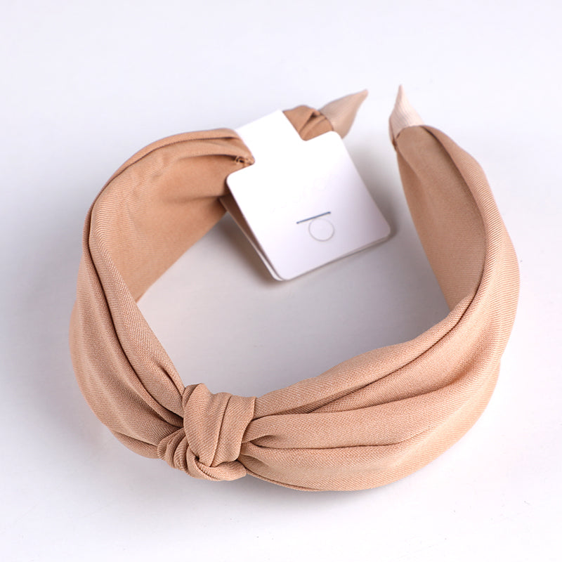 Cerchietti per capelli con nodo centrale