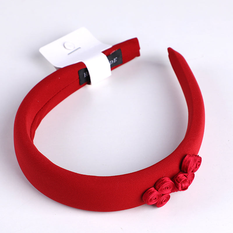 Cerchietti per capelli in stile nazionale serie rossa