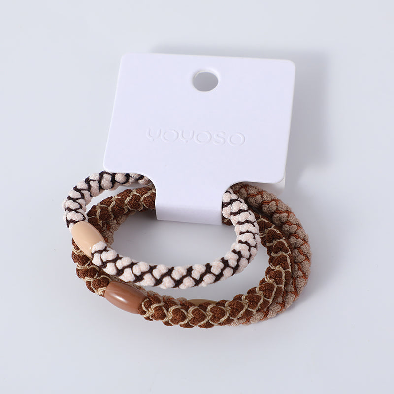 Elastici per capelli a fantasia