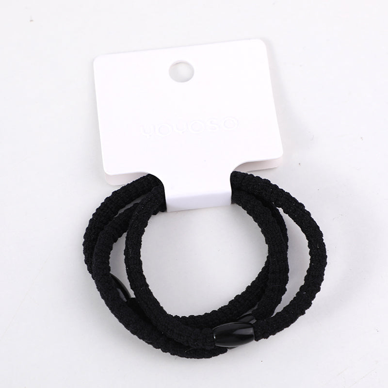 Elastico di base nero 3 pz