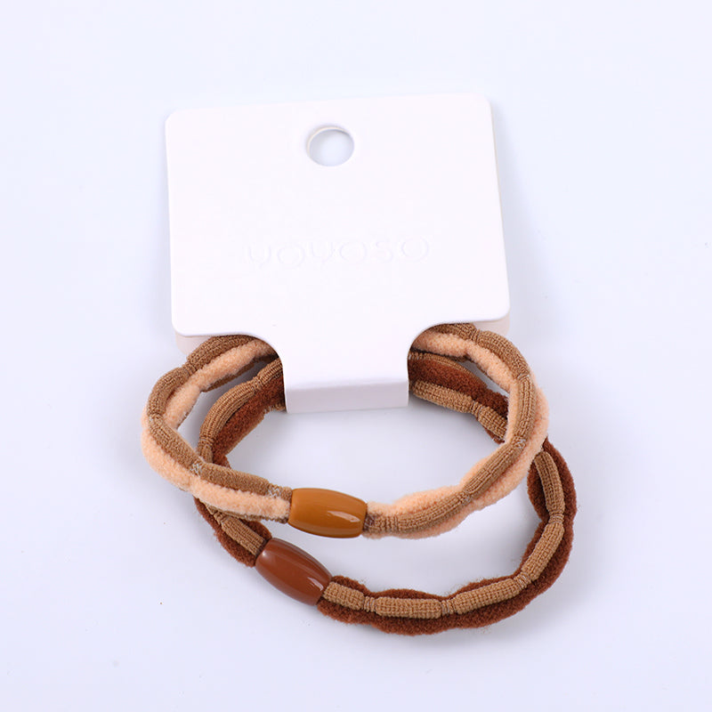 Elastico ovale con diline annodate 2 pz