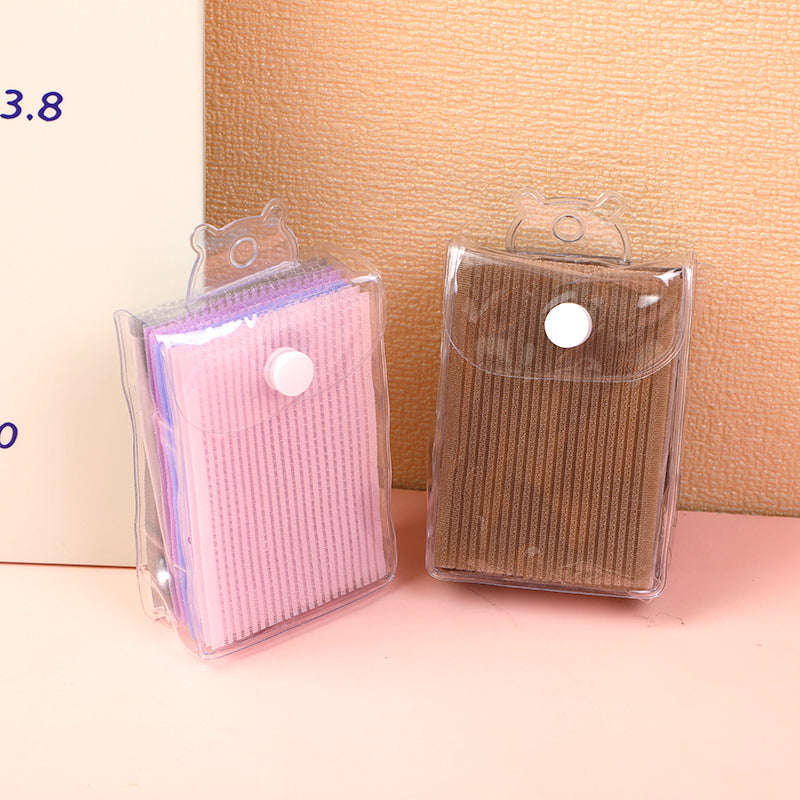 Adesivo magico per capelli con testa d'orso-14 pezzi