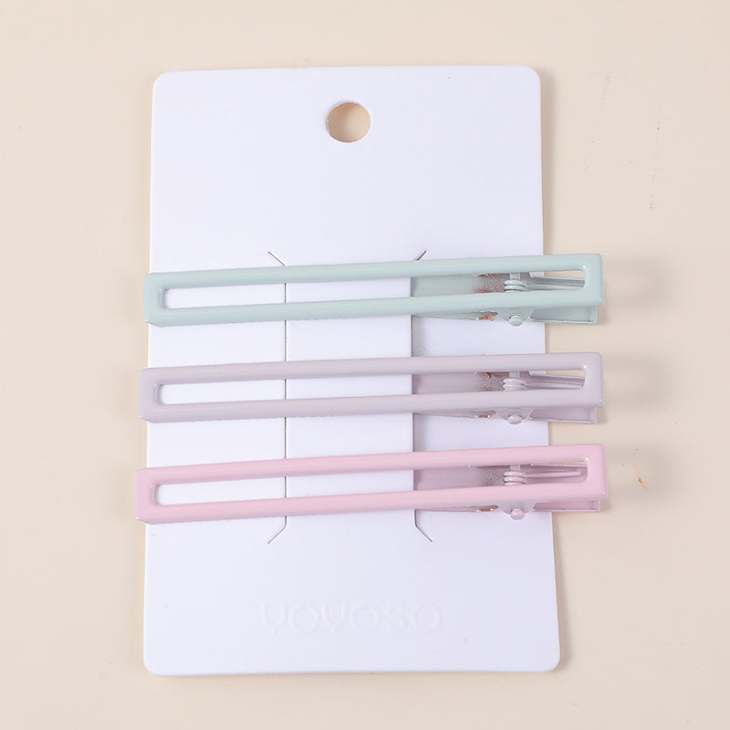 Fermaglio a Becco d'Anatra Quadrato Galvanizzato da 8 cm