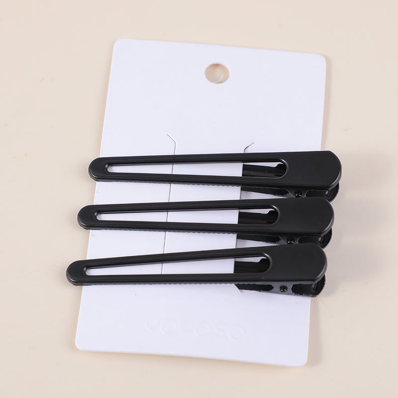 Clip a becco d'anatra opaca a goccia d'acqua 8cm-3pz