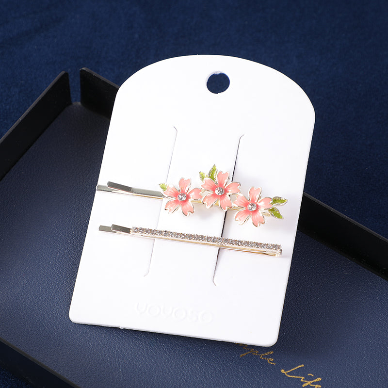 Fermaglio per Capelli in Lega a Forma di Fiore di Ciliegio