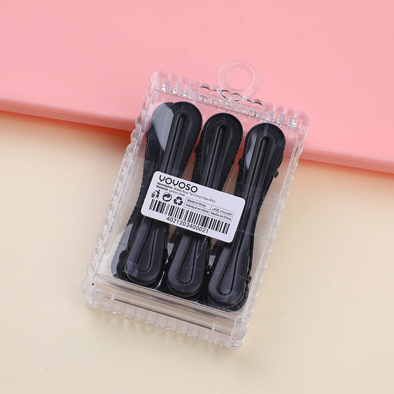 Clip a crimpare per papillon in scatola 6 pezzi