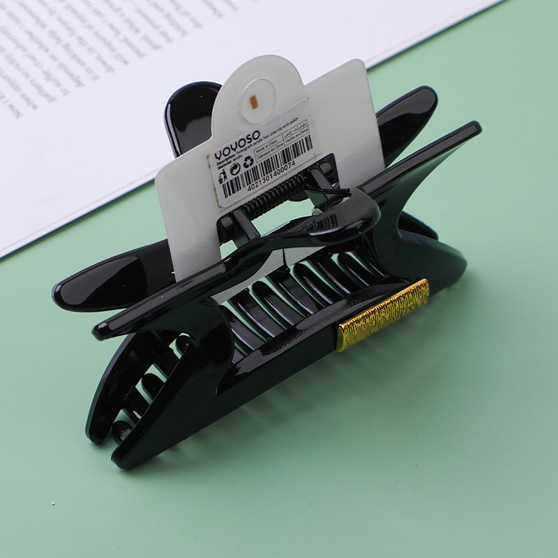 Fermaglio per capelli in acrilico a pentagramma con patch