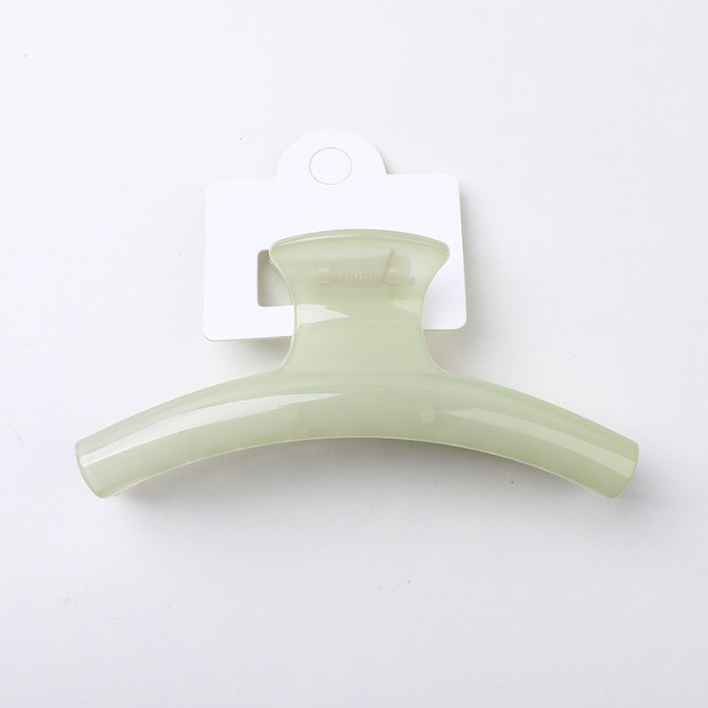 Pinzette acrilica dell'artiglio dei capelli della gruccia di colore della caramella-1