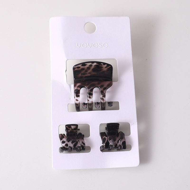 Moda facile da abbinare Pinzette artiglio capelli combo-3