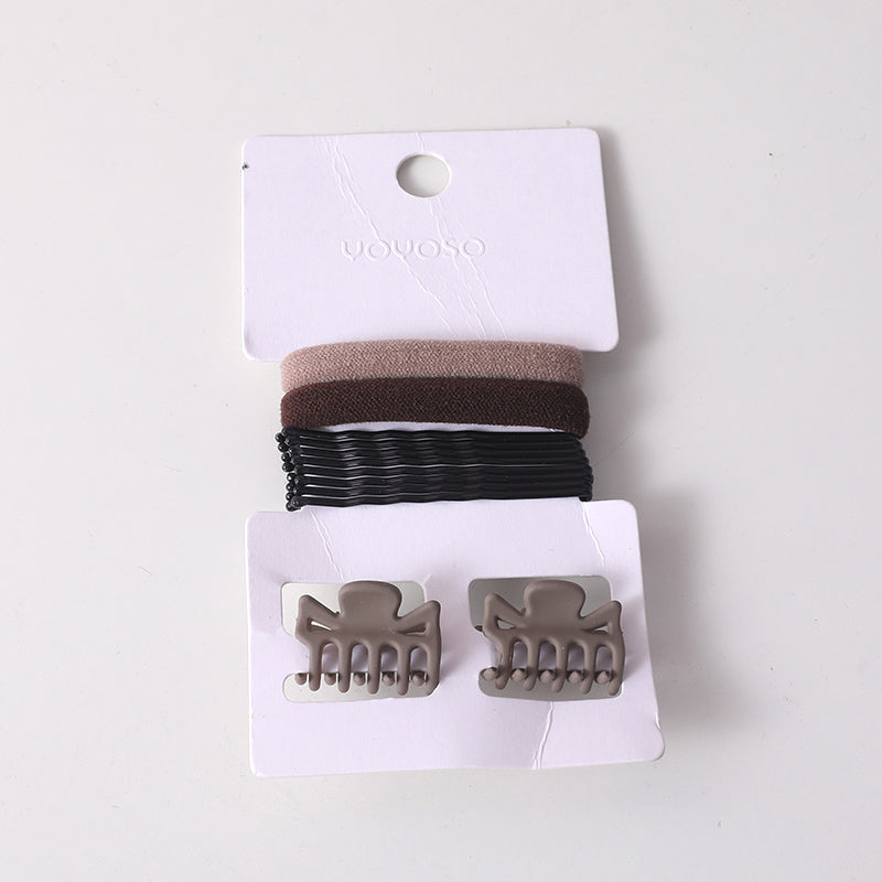 Moda facile da abbinare Pinzette artiglio capelli combo-4