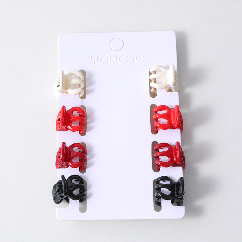 Semplice e versatile set di fermagli per capelli