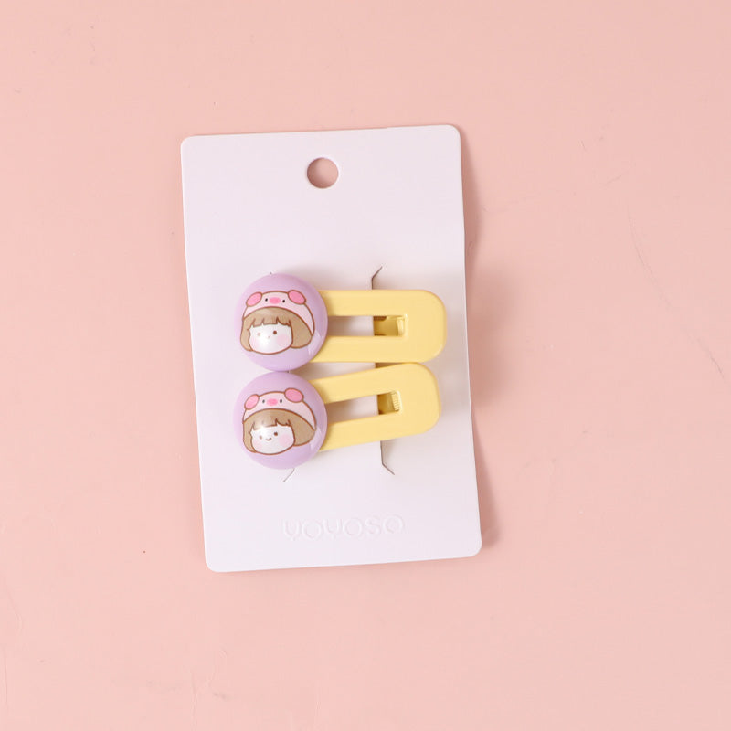 Fiore delicato un paio di fermagli per capelli