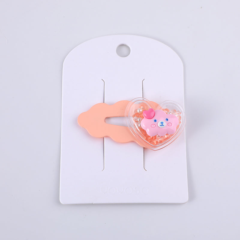 Fermagli per capelli in acrilico colorati e adorabili per bambini-22