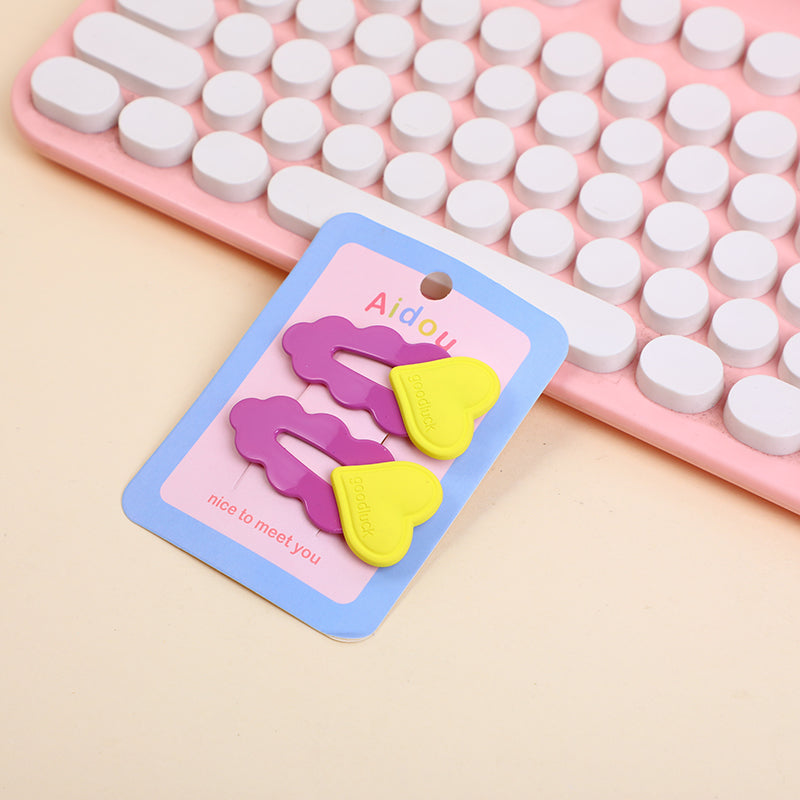 Fascetta per capelli per bambini in acrilico-2pz