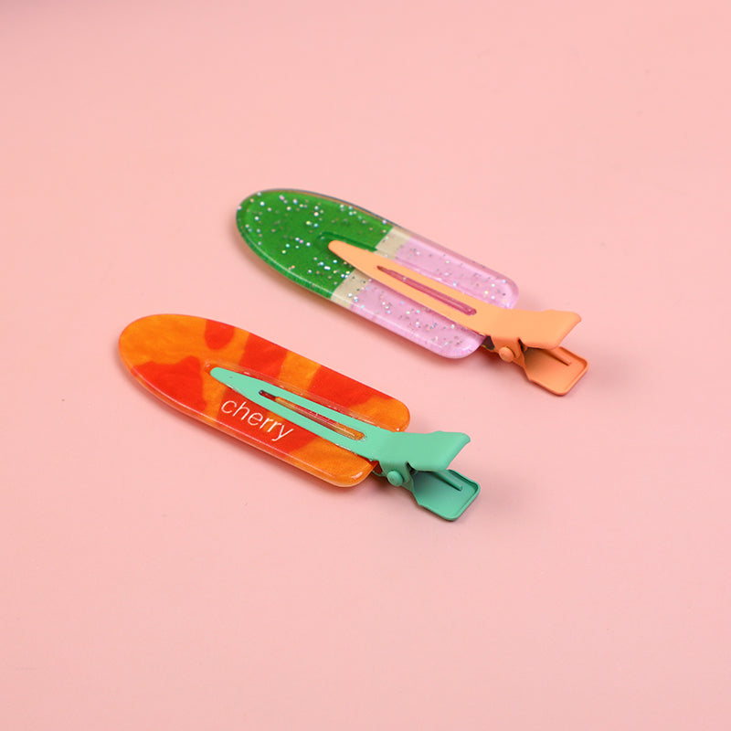 Fermaglio per capelli per bambini stampato-3