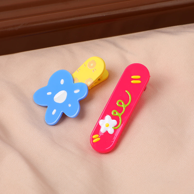 Fermaglio per capelli con fiori per bambini-1