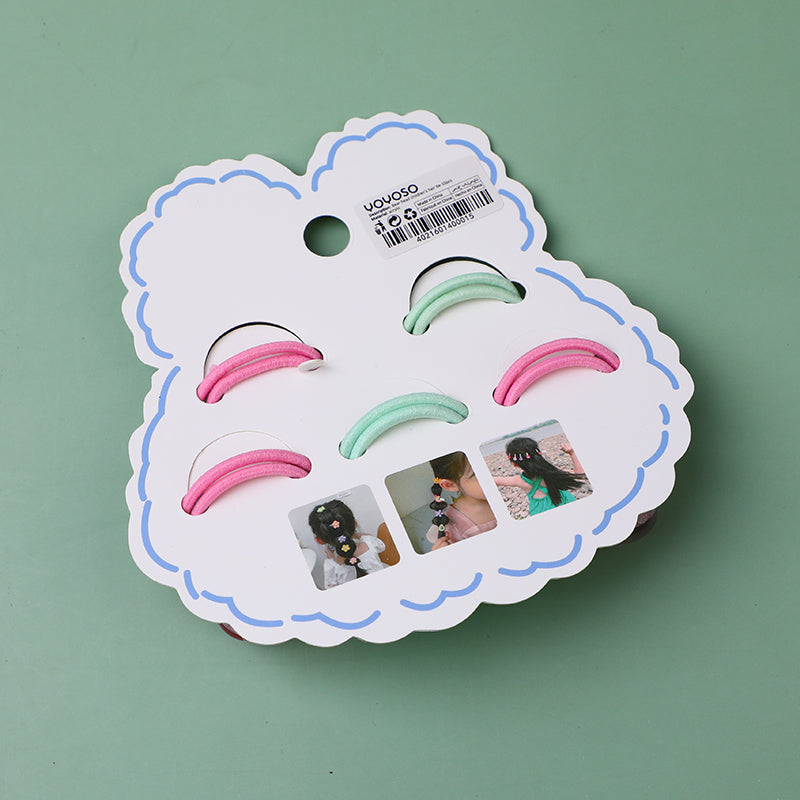 Testa di orso bambini capelli cravatta-10pcs