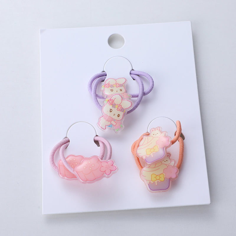 Set di elastici della principessa dei cartoni animati