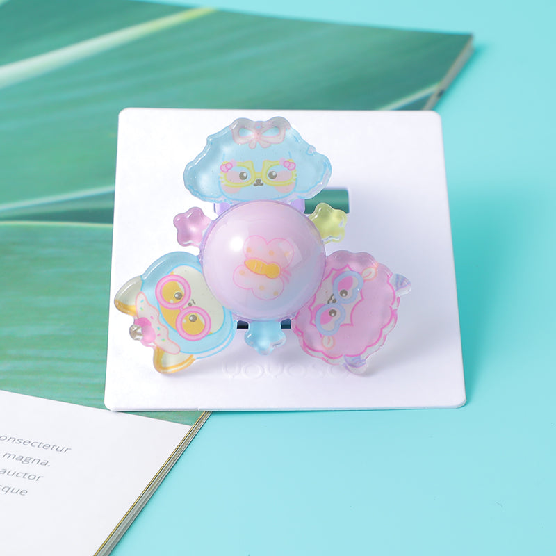 Braccialetto a scatto con animali simpatici