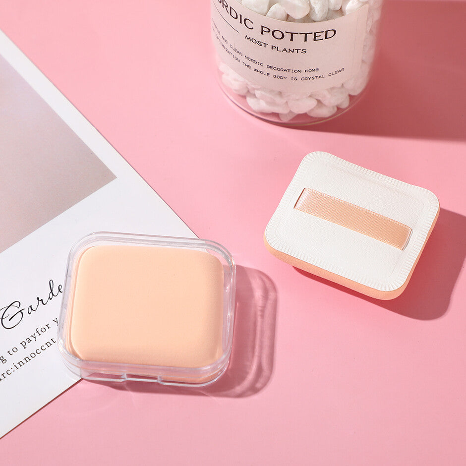 SPUGNA Elastico marshmallow quadrato puff 2pz