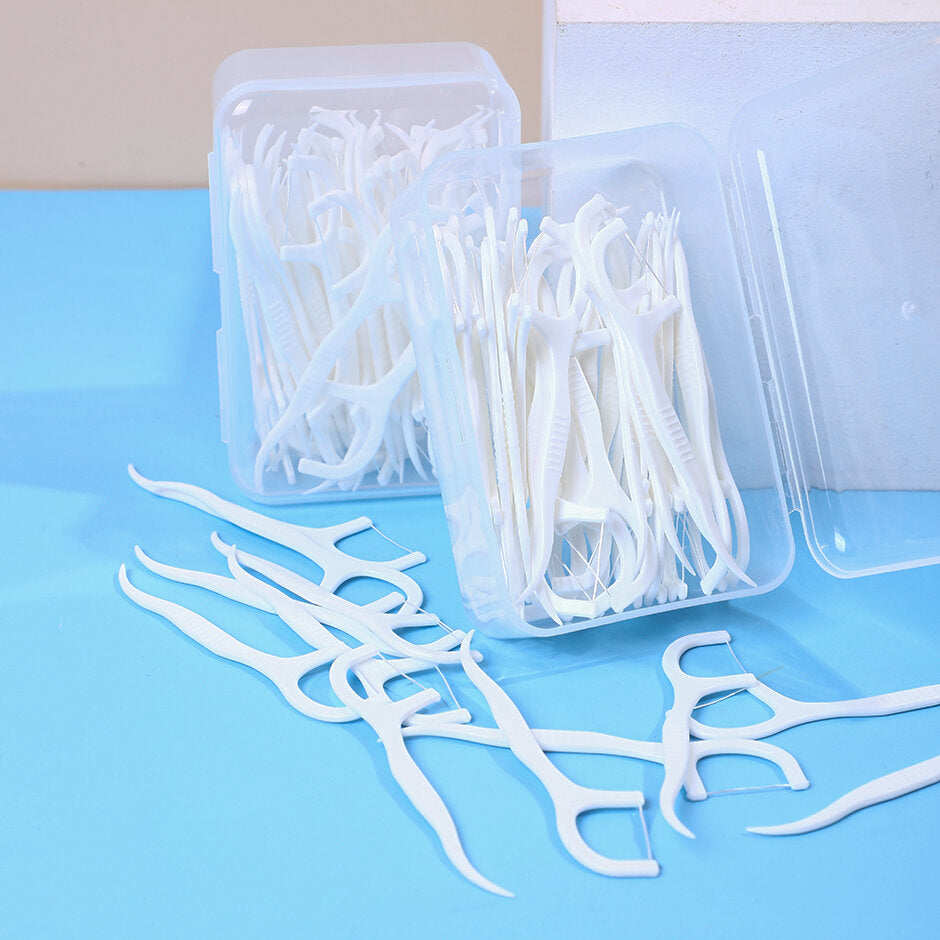 Barretta portatile di filo interdentale 50pz