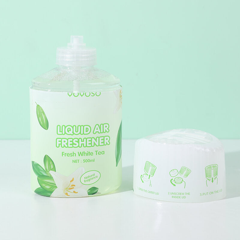 Deodorante liquido di ambienti: tè bianco fresco