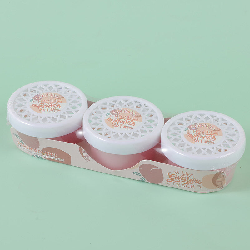 Balsamo profumato deodorante di ambienti 3 pezzi - pesca oolong