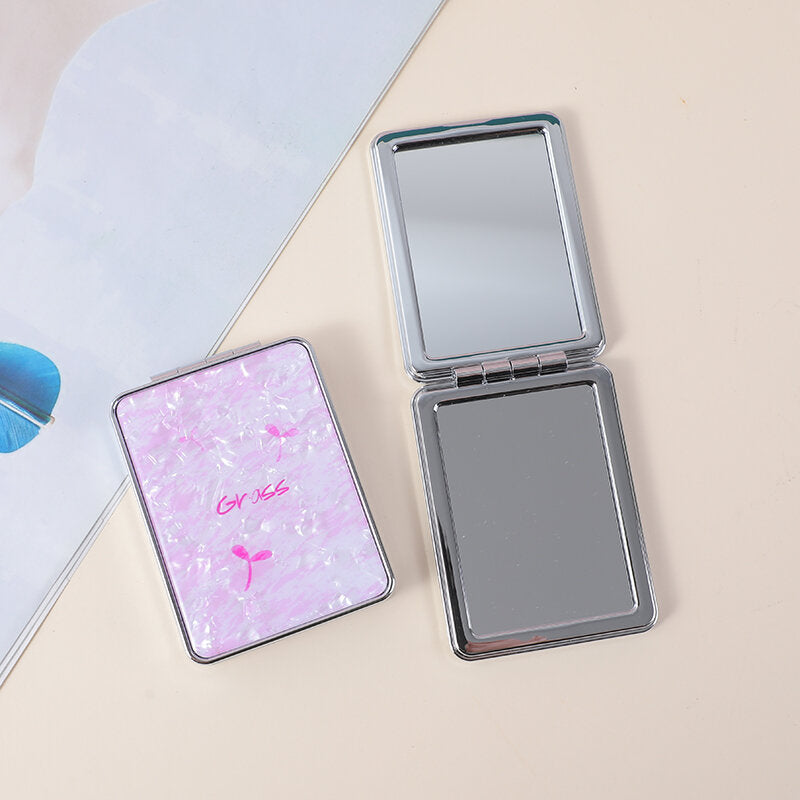 Specchio epossidico da principessa a conchiglia quadrata per il tempo estivo