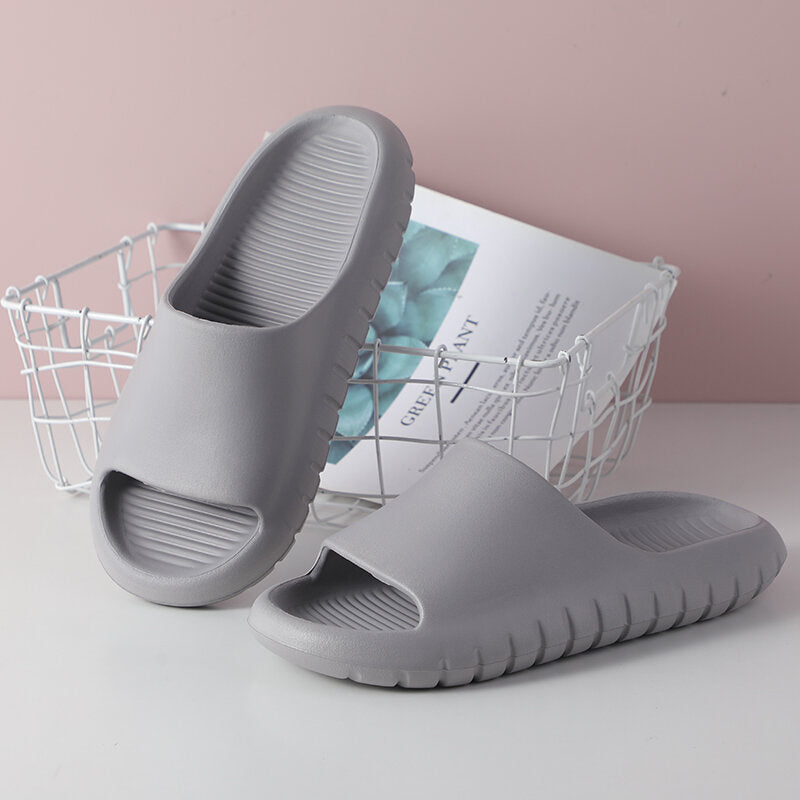 Pantofola semplice da uomo grigio taglia 44-45