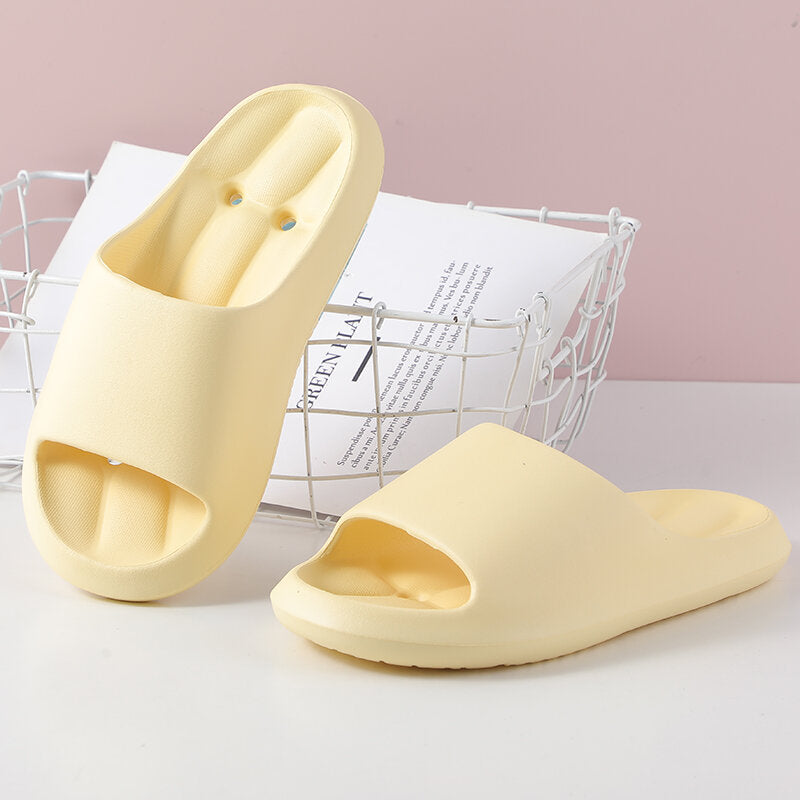 Pantofole da bagno Pea Lady - giallo caldo 35-36