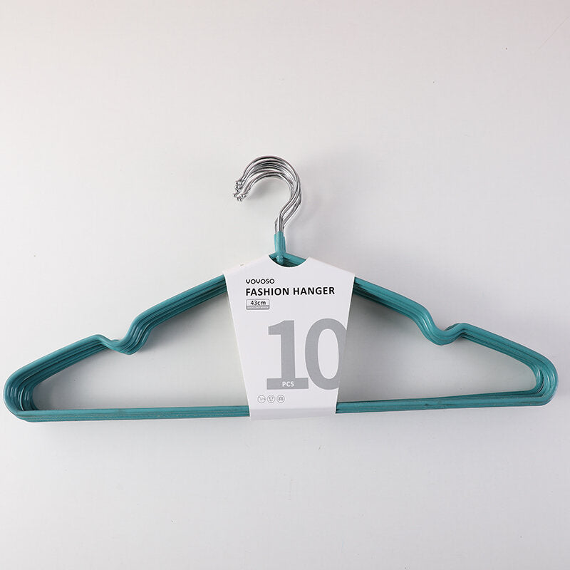 Appendiabiti antiscivolo alla moda, 10 pezzi