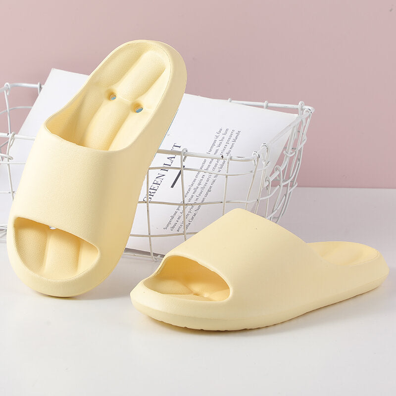 Pantofole da bagno Pea Lady - giallo caldo 39-40