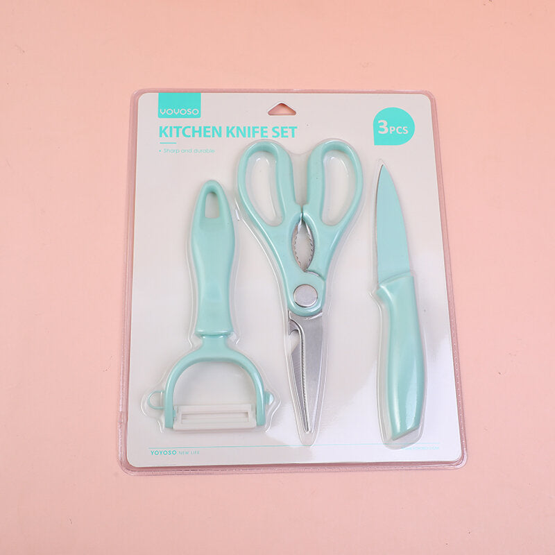 Set coltelli da cucina (blu)