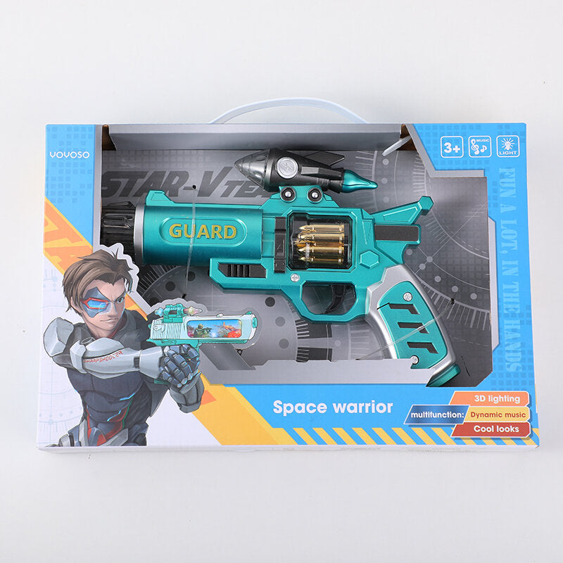 Pistola a vibrazione sonora e luminosa (batteria non inclusa)