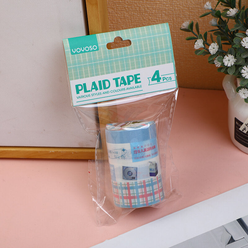 Nastro a quadri Galaxy Sea Salt 4 pezzi