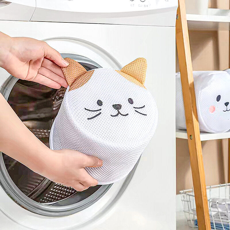 Borsa reggiseno con cartone animato gatto pastorale - giallo