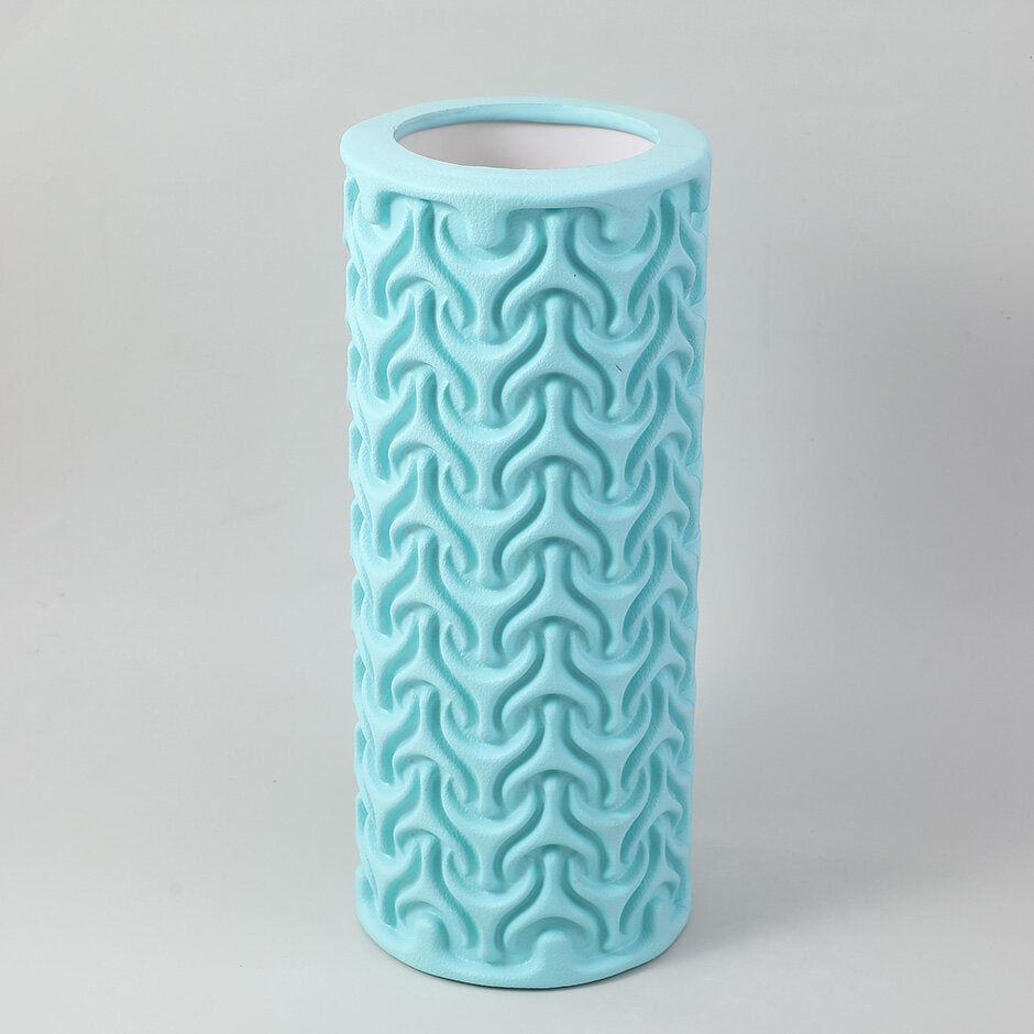 Rullo yoga in EVA (blu)