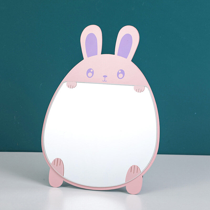 Specchio da tavolo ovale in ferro Rabbit