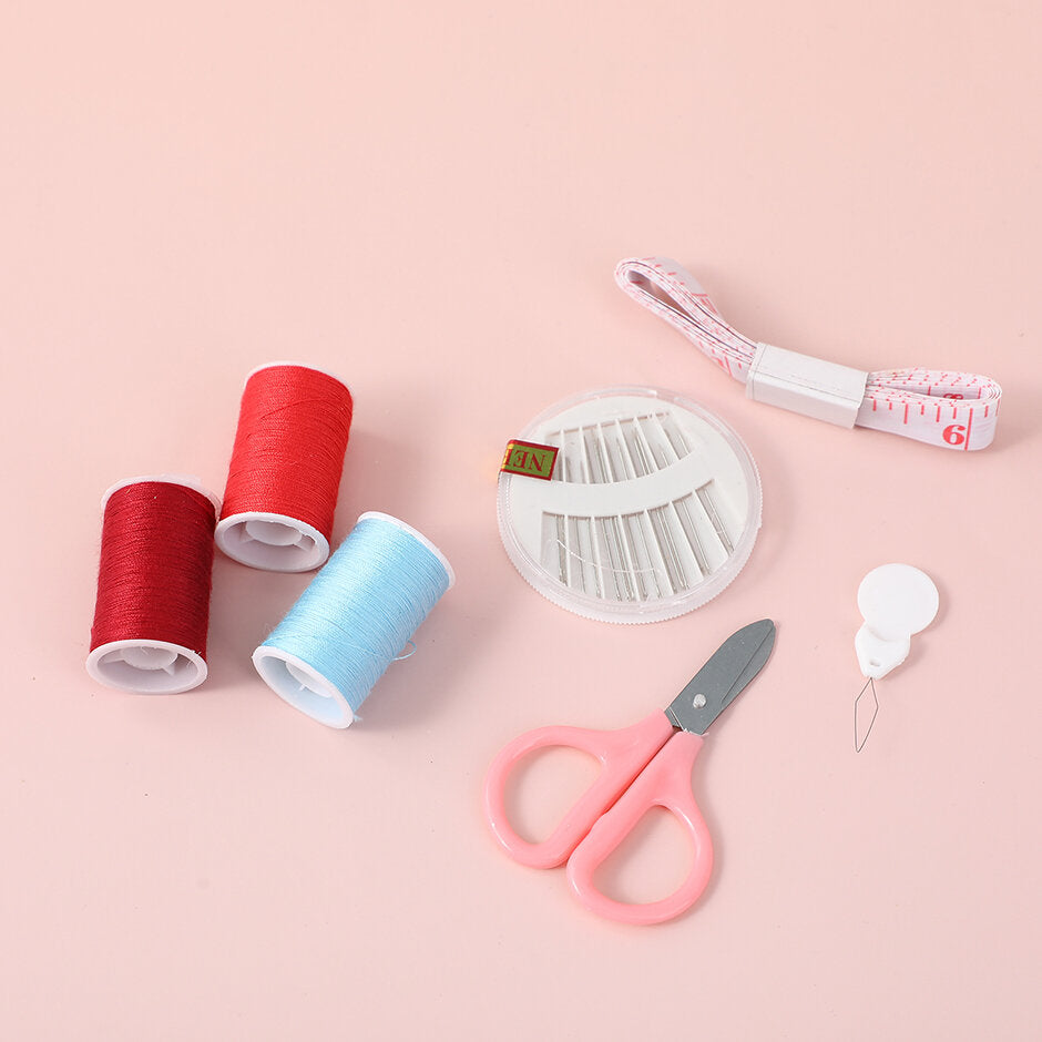 Set di scatole da cucito rotonde piccole