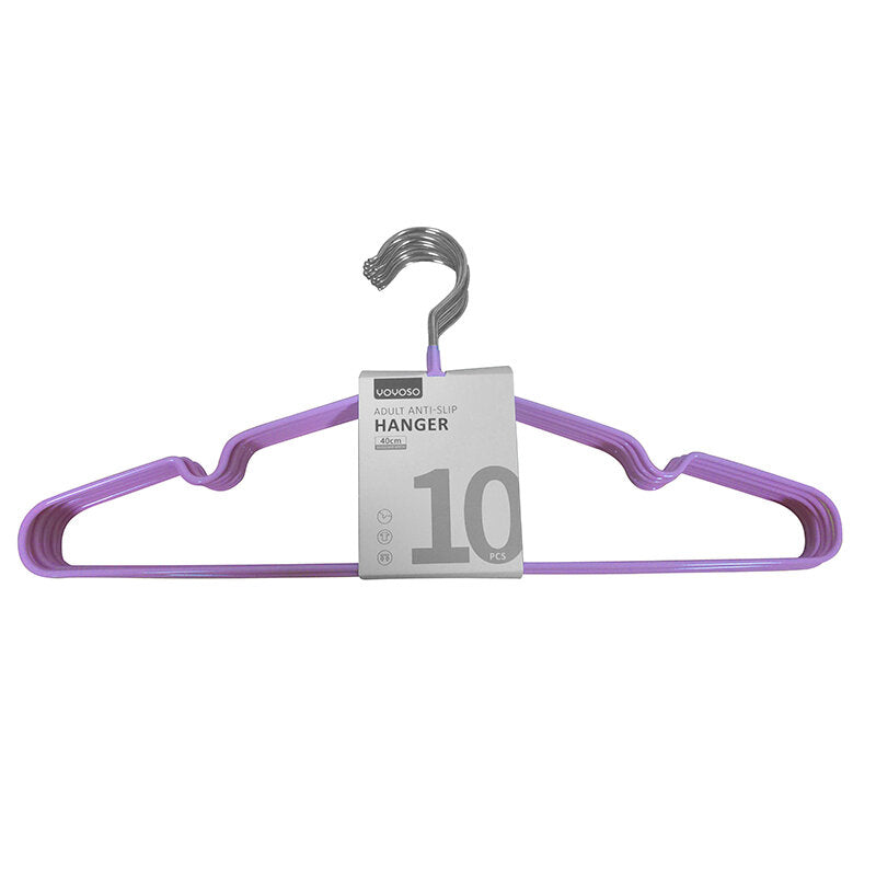 Appendino per adulti antiscivolo a immersione in metallo - Confezione da 10 pezzi - rosa