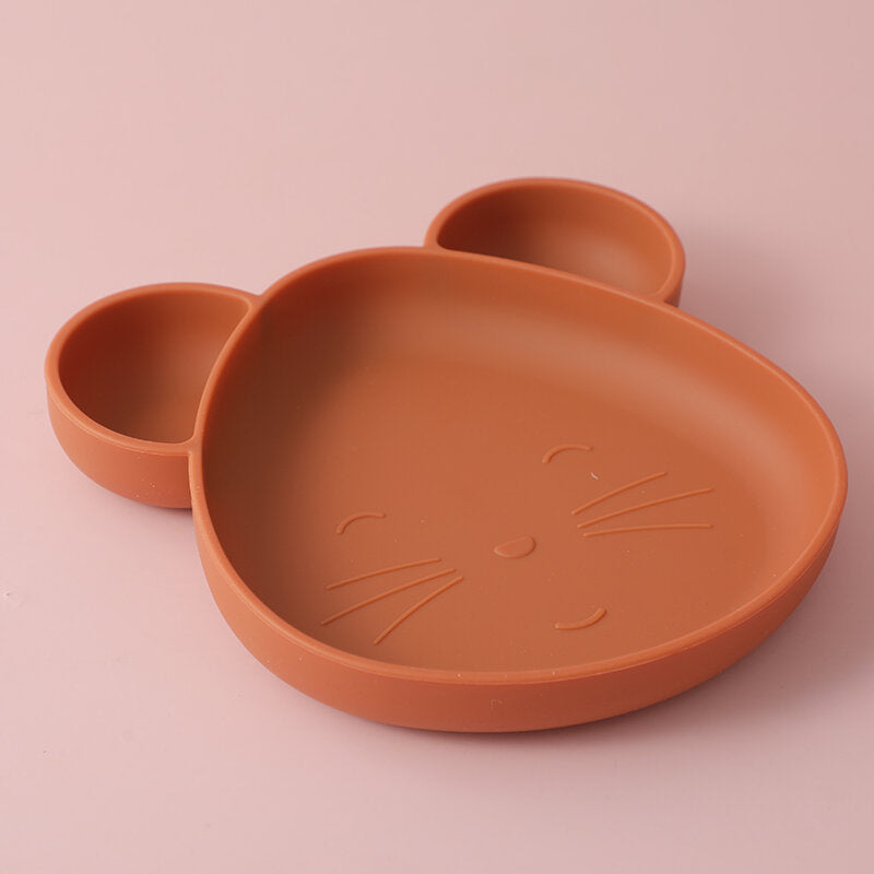 Piatto da pranzo Little Mouse - cachi