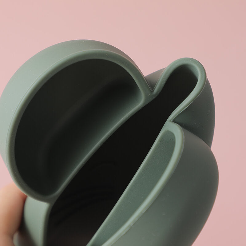 Piatto da pranzo orsetto - verde scuro